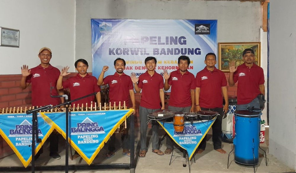 Tujuh Tahun Pringbalingga, Eksis Bermusik Bambu di Perantauan