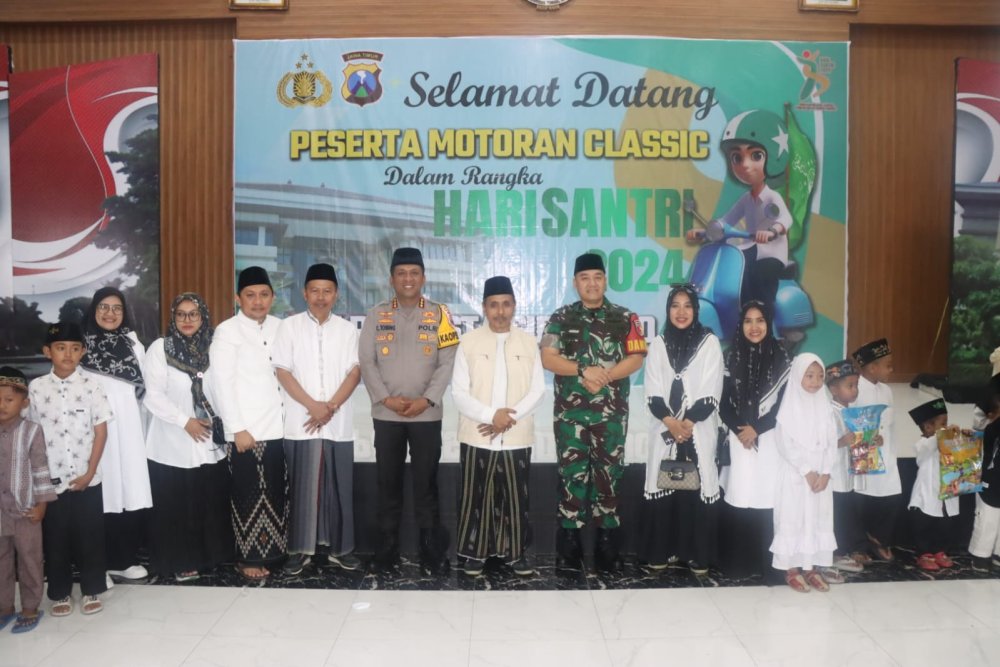 Hari Santri 2024, Gelorakan Tertib Berlalu Lintas