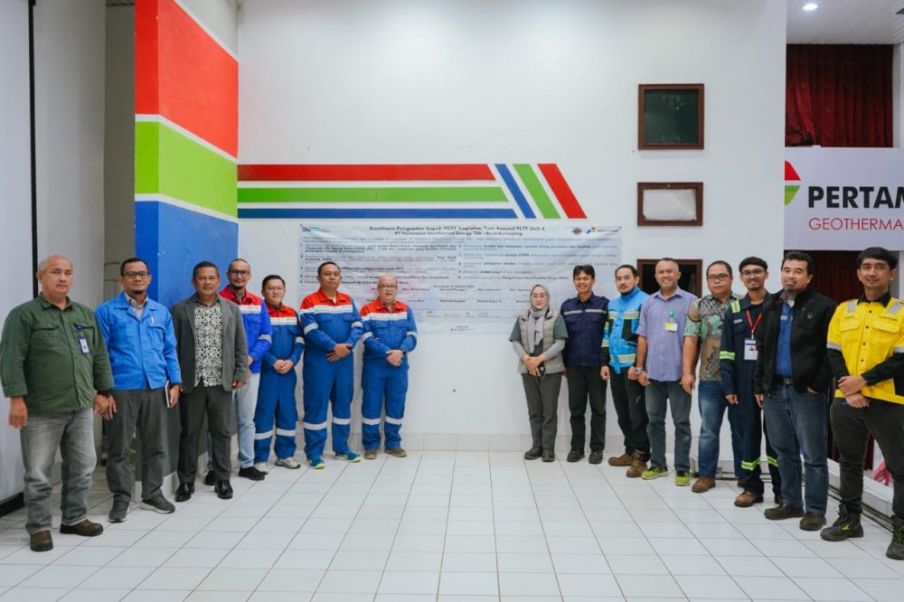 Kick Off Turn Around PLTP Unit 4 PT Pertamina Geothermal Energi Area Kamojang