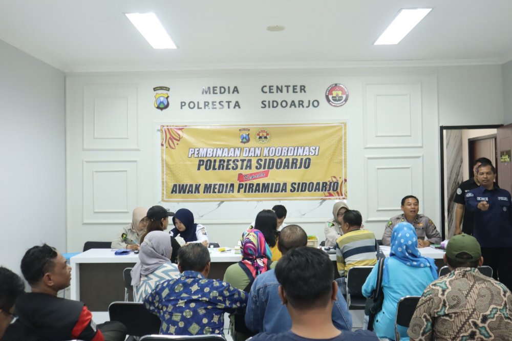 Sambut 73 Tahun Humas Polri, Polresta Sidoarjo Gelar Bakti Kesehatan Bagi Wartawan