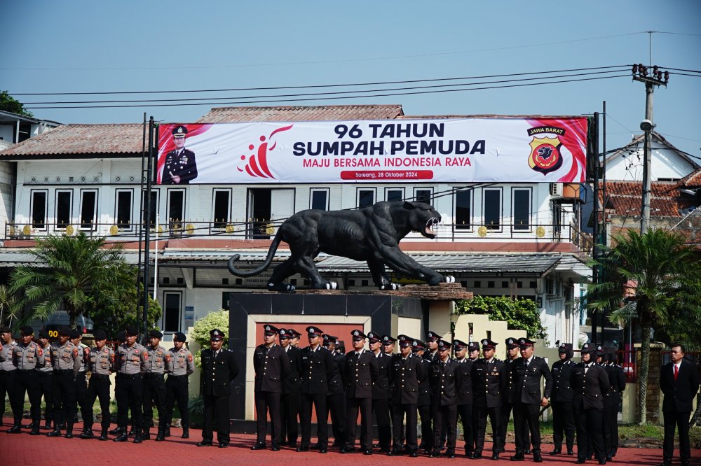 Sumpah Pemuda ke-96: Polresta Bandung Ajak Pemuda Perkuat Nilai-nilai Kebangsaan