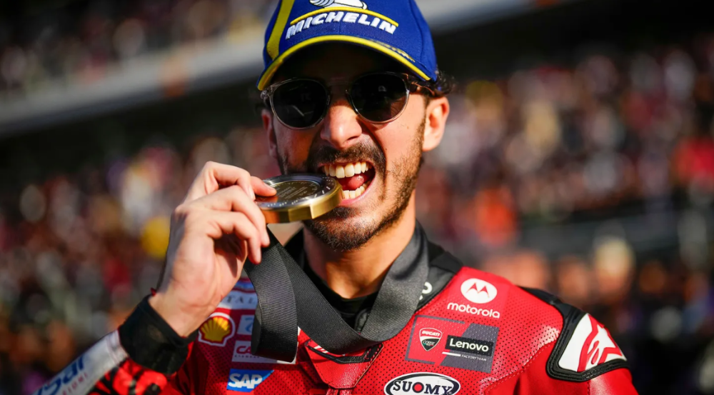Jelang MotoGP Qatar, Bagnaia Optimis Kejar Marquez di Klasemen