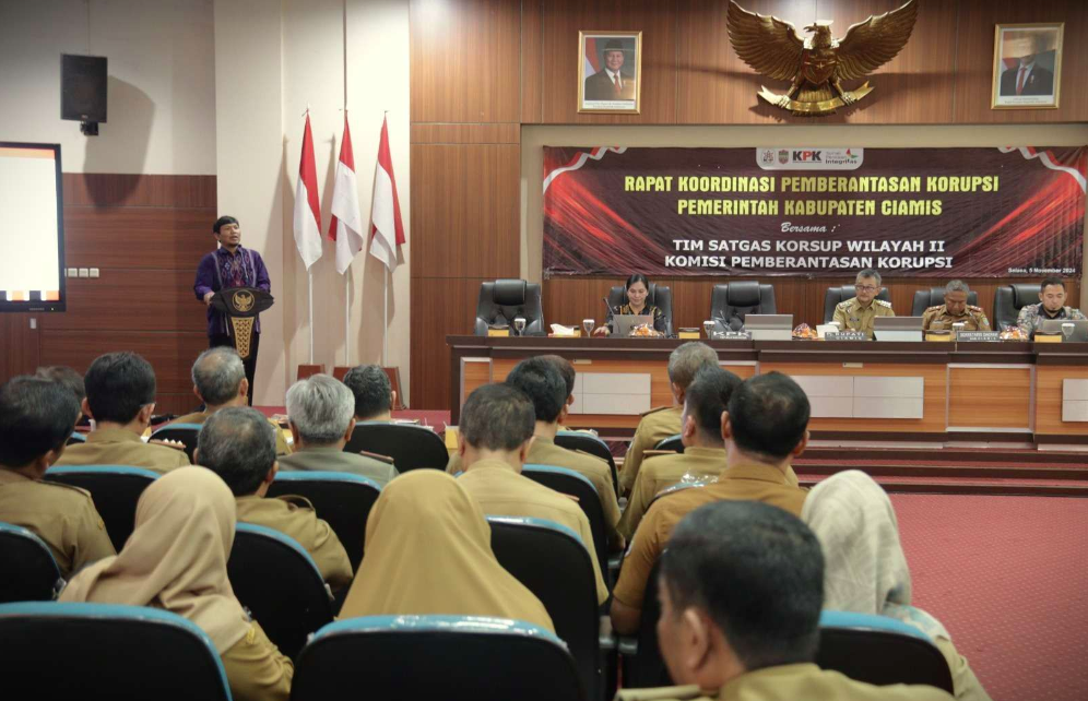 Pemkab Ciamis Gelar Rakor Pemberantasan Korupsi, Didorong Perbaikan Tata Kelola MCP