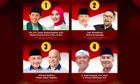 Debat Publik Perdana Pilgub Jabar Ini Digelar Besok