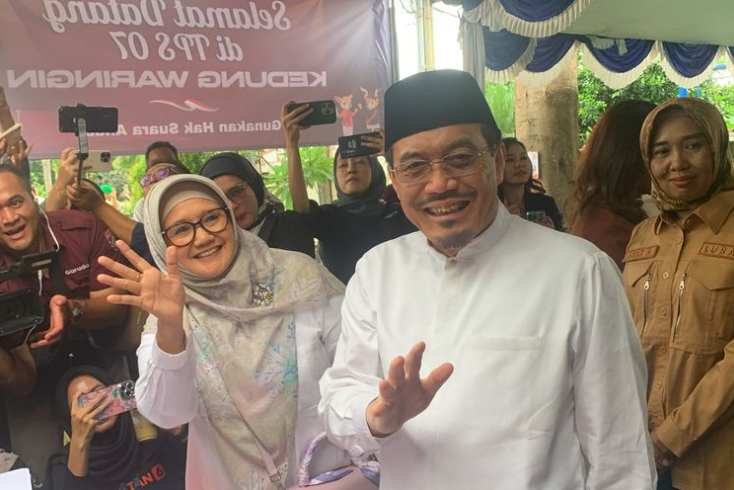 Usai Nyoblos di Bogor, Cawagub Suswono Pantau Pilkada di Jakarta