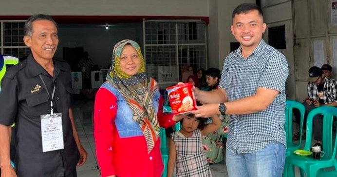 Seru! Nyoblos Pilkada di Ciamis Dapat Undian Hadiah Sembako