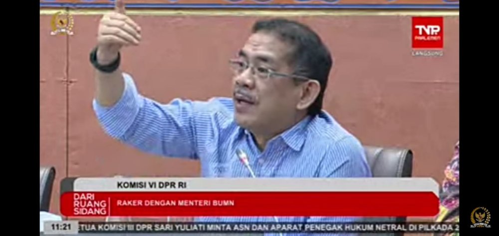 Anggota DPR Minta pemerintah Pertimbangkan Penarikan Perusahaan BUMN Ke Kementerian Teknis