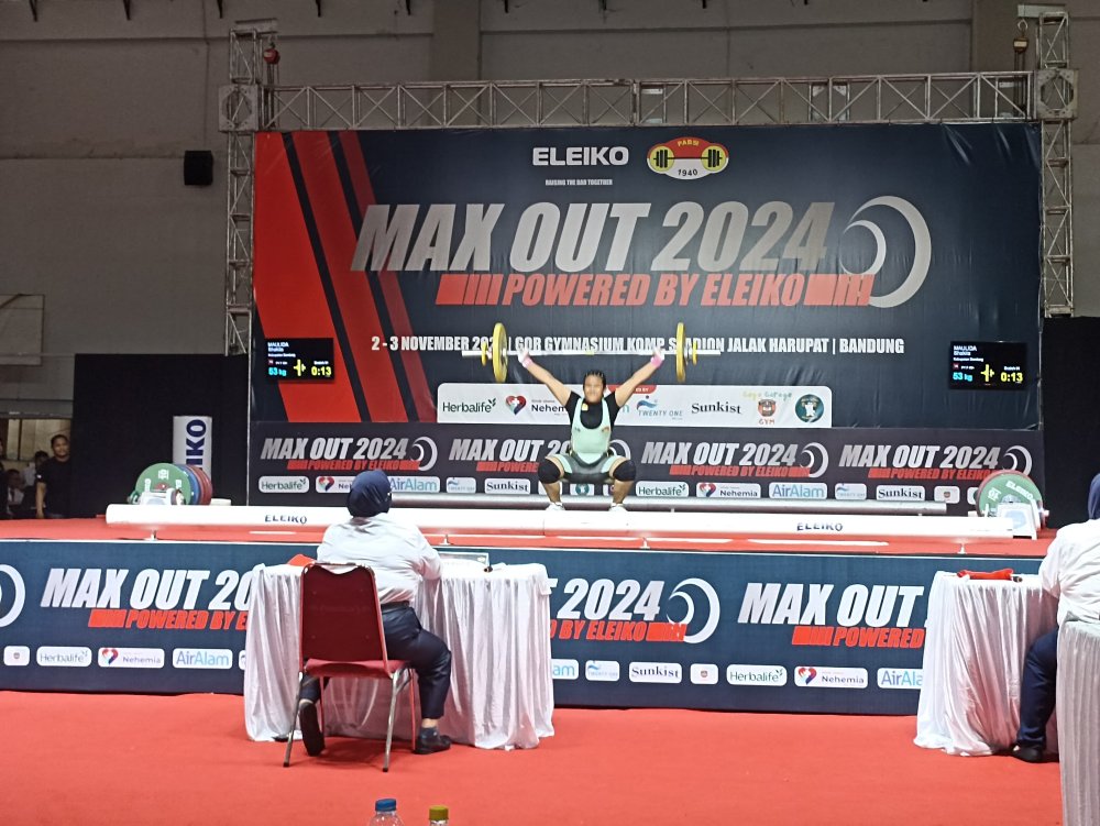 100 Lifter Ikuti Kejuaraan Daerah Angkat Besi "Bupati Cup II" Max Out 2024