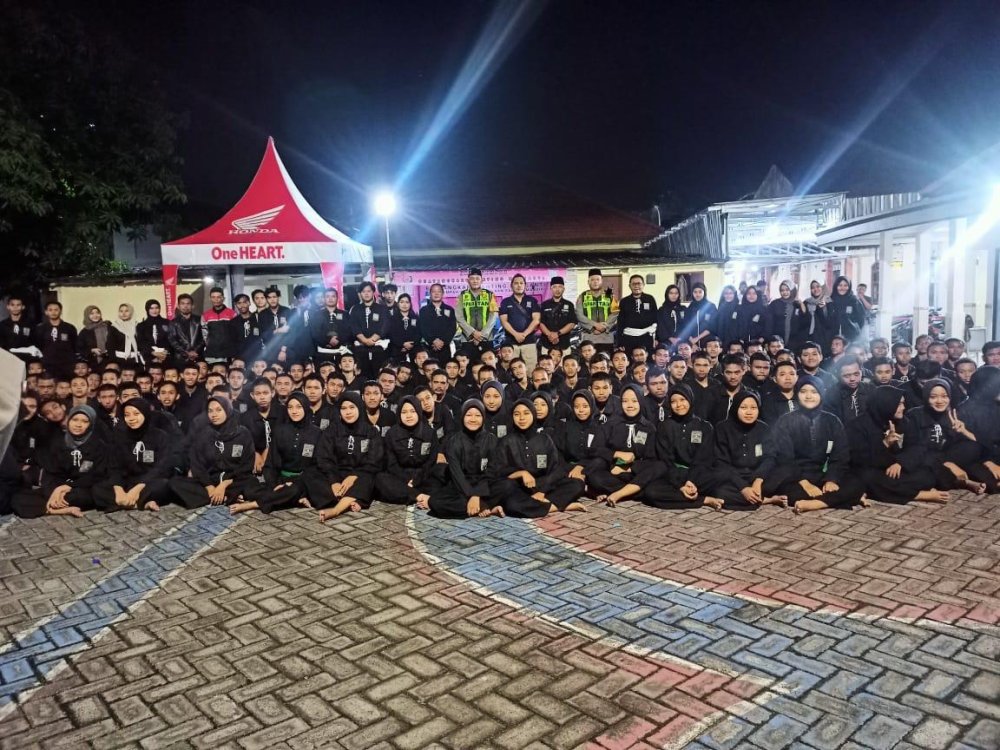 Kapolsek Menganti AKP Roni Ismullah Gelar Pertemuan Bersama Anggota Perguruan PSHT Ranting Menganti