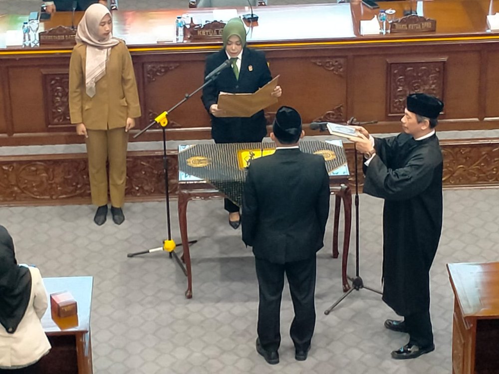 Resmi, Agus Setiawan Gantikan Gun Gun Gunawan Pada PAW Anggota DPRD Kabupaten Bandung