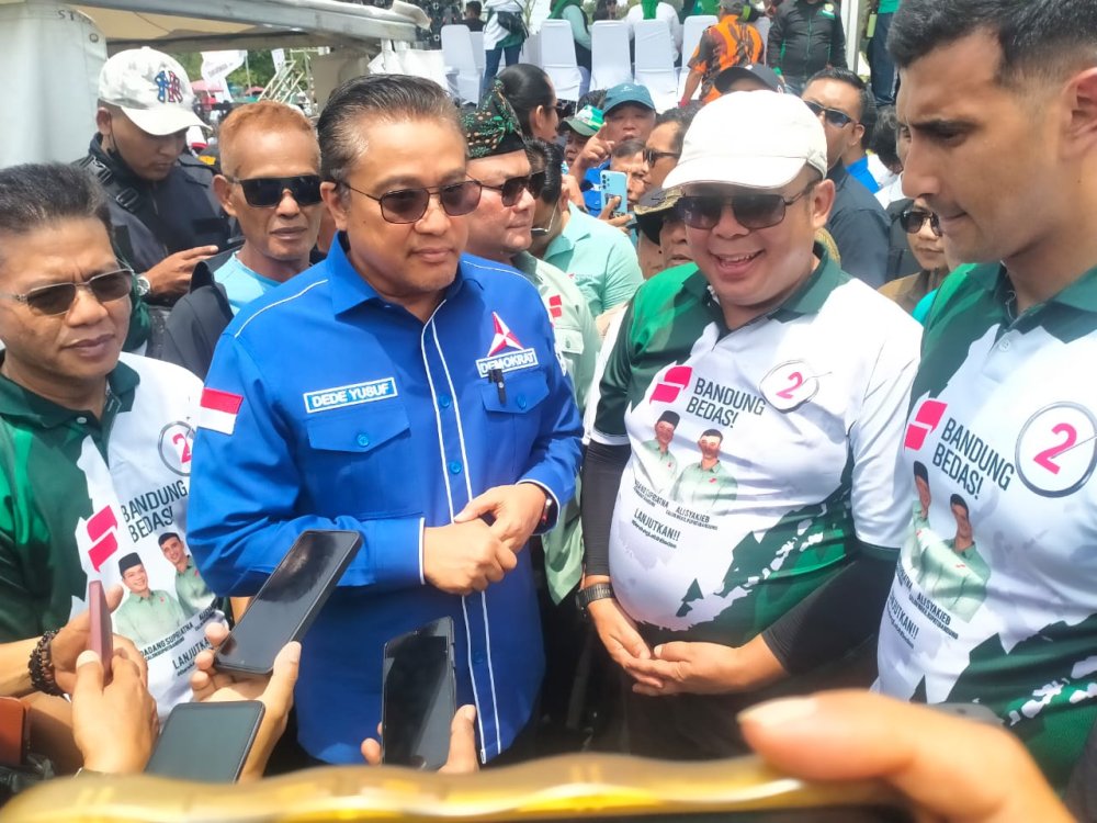 Dede Yusuf: Kami All Out Dukung Pasangan Dadang Supriatna dan Ali Syakieb di Pilkada Bandung 27 November 2024