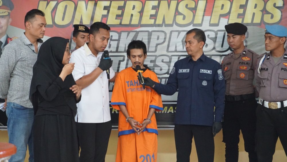 Polresta Sidoarjo Ungkap Kasus Anak Bunuh Ibunya di Tambak Rejo Waru