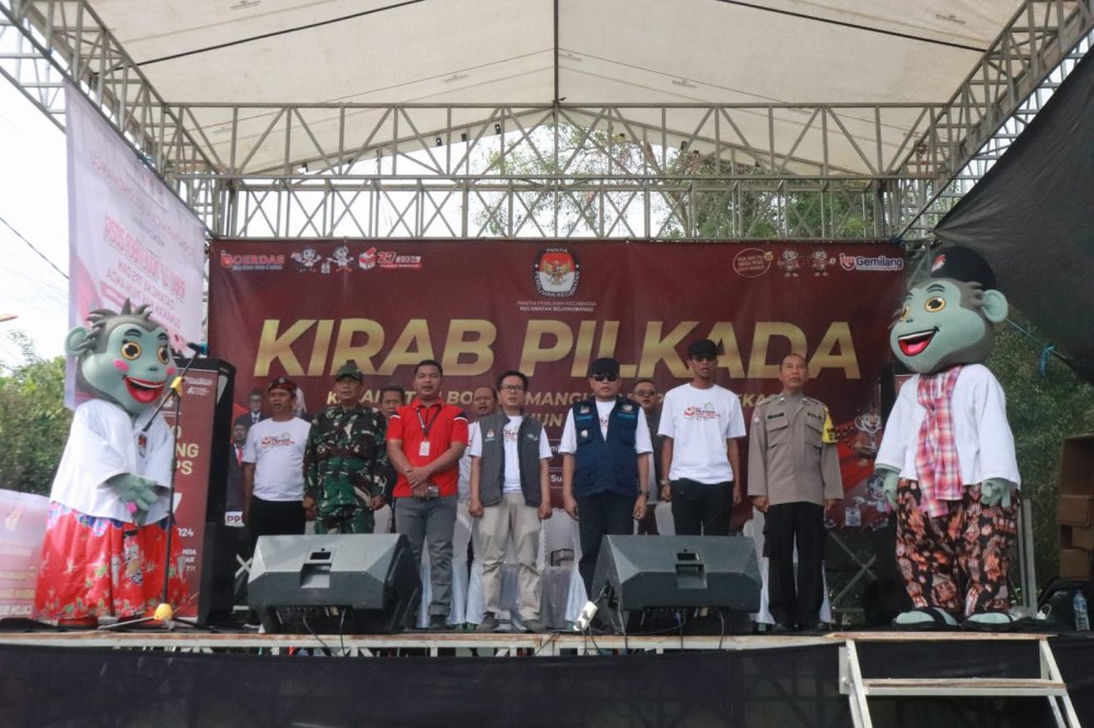 Kirab Pilkada 2024 Digelar di Bojongmangu untuk Tingkatkan Partisipasi Masyarakat