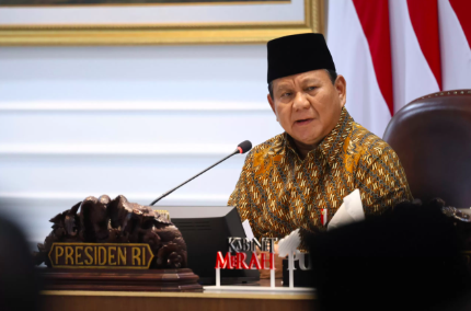 Sebulan Bekerja, Prabowo Pamer Prestasi Kabinet Merah Putih