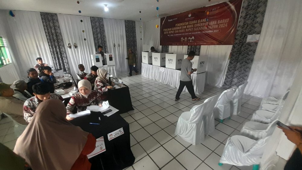 Ini Penyebab Satu TPS di Kabupaten Sukabumi Lakukan Pemungutan Suara Ulang