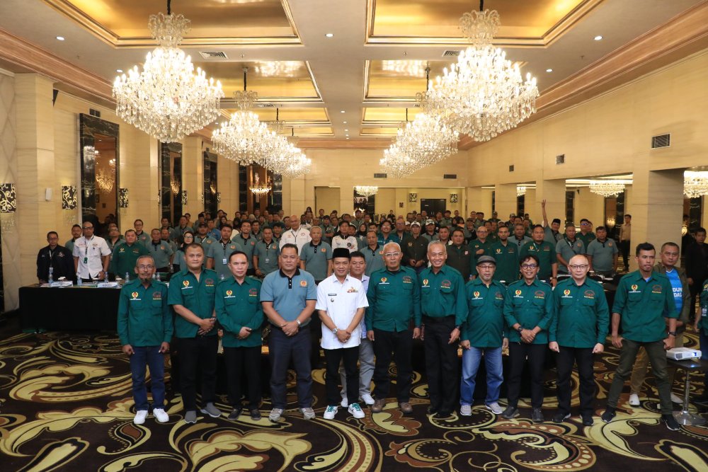 Bupati Dadang Supriatna: KONI Kab. Bandung Tetap Konsisten Raih Target 100 Medali Emas di Porprov 2026