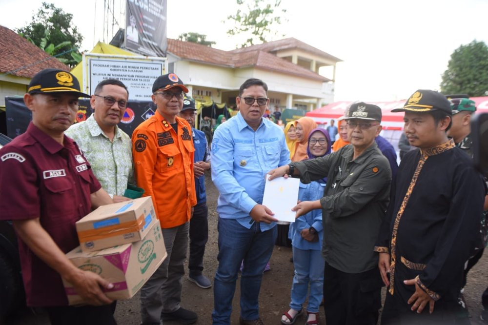 Pemkot Sukabumi Salurkan Bantuan Kebutuhan Pokok untuk Korban Bencana