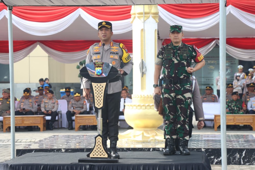 Operasi Lilin Semeru 2024 di Sidoarjo, Siap Amankan Nataru dan Antisipasi Cuaca Ekstrem