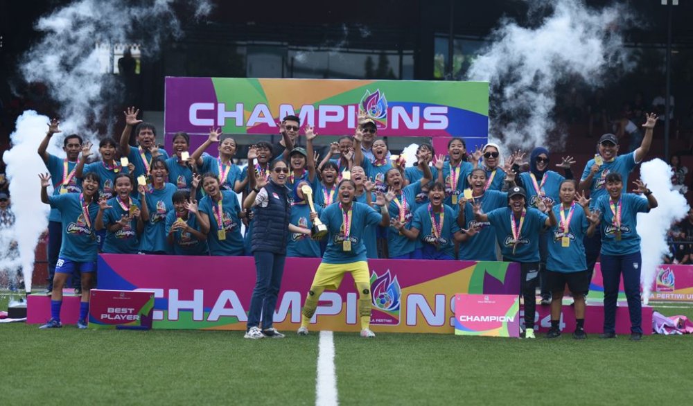 Persib Putri U17 Juara, Dian Nadia: Saya Bangga