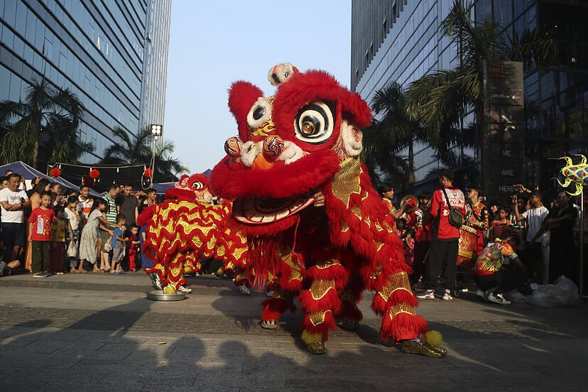 Meriahkan Tahun Baru Imlek 2025, Pertunjukan Barongsai Hadir di Berbagai Mall Bandung
