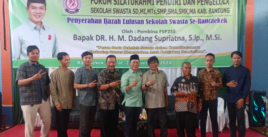 Ketua Forum Sekolah Swasta: Penyerahan Ijazah Kepada Para Siswa Bentuk Kepedulian Nyata Bupati Bandung