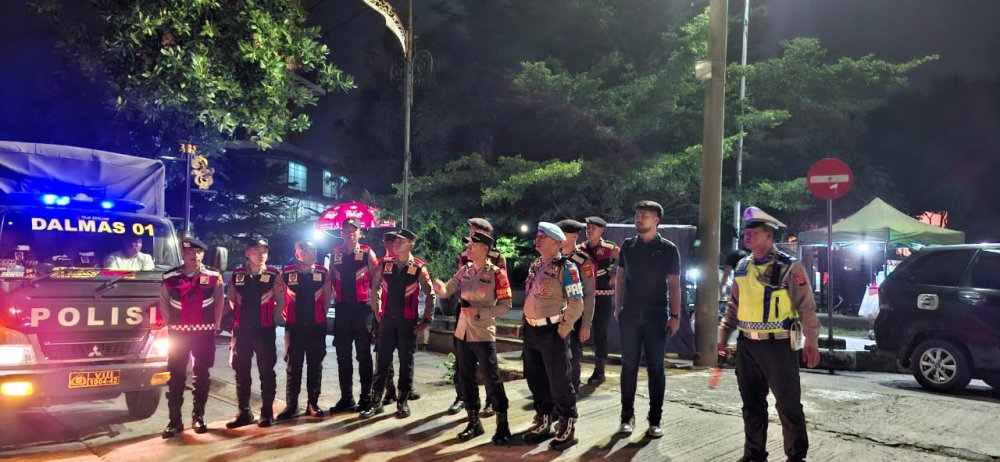 Polresta Bandung Gelar KRYD di Kawasan Soreang untuk Jaga Kamtibmas