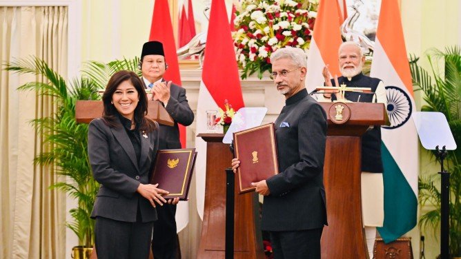 Indonesia-India Perkuat Kerja Sama Digital Melalui MoU