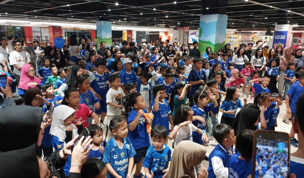 Persib Fun Drawing Sukses Tarik Ratusan Peserta