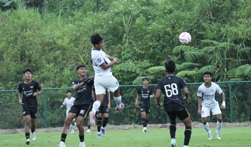 Sempat Unggul, Persib U20 Kalah di Kandang Dewa United