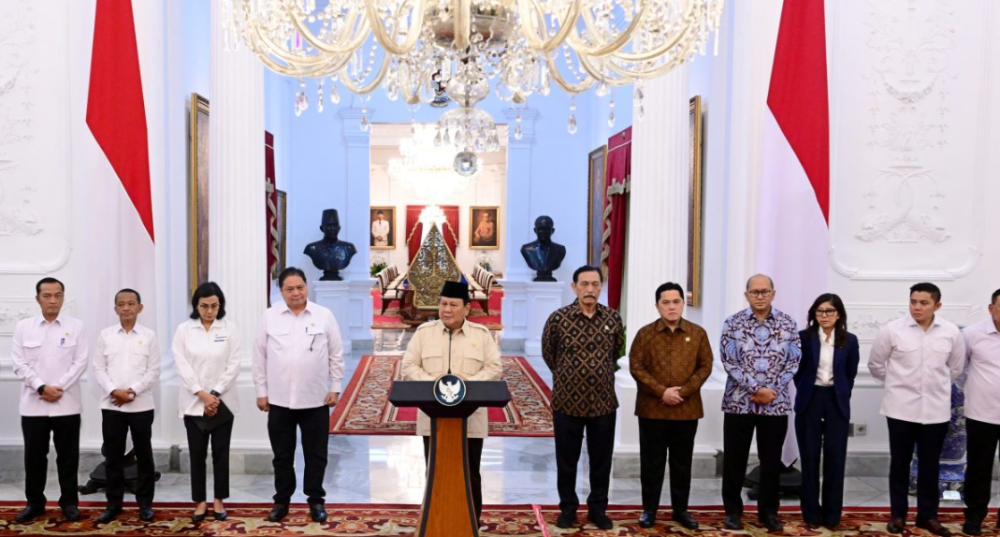 Prabowo Umumkan Kebijakan Penyimpanan DHE SDA di Dalam Negeri