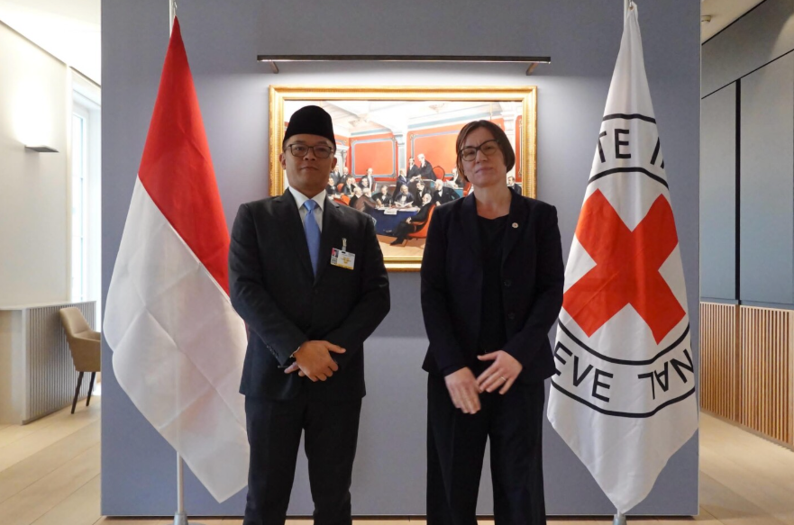Indonesia Dukung Inisiatif Global ICRC, Dorong Rekonstruksi Gaza