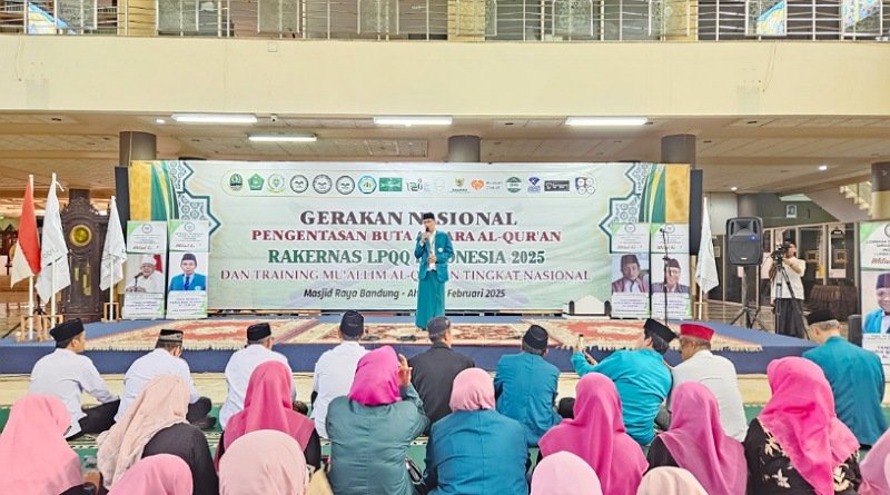 Rakernas LPQQ 2025 di Bandung: KH. Tata Serukan Resolusi Jihad Berantas Buta Aksara Qur'an
