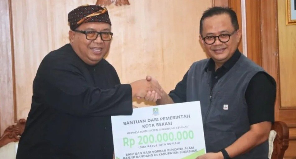 Penanganan Pasca Bencana Terus Dilakukan Pemkab Sukabumi