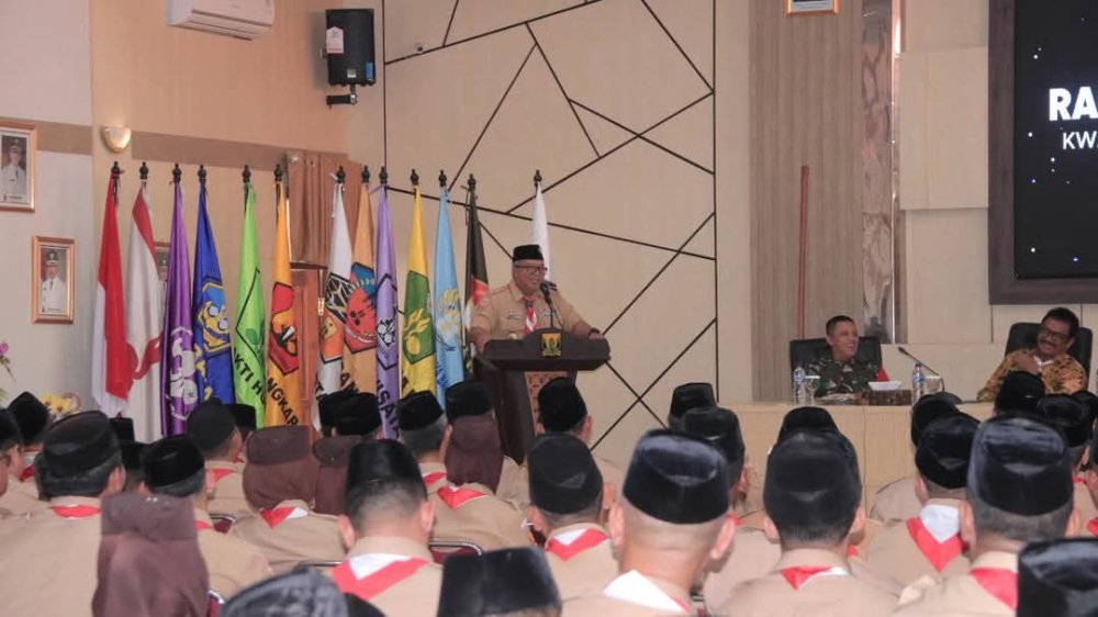 Bupati Sebut Pramuka Harus Mampu Jembatani Pembangunan SDM di Sukabumi