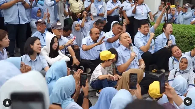 Momen Haru di Acara Perpisahan Sritex, Iwan Kurniawan: Karyawan adalah Aset Terbaik Kami