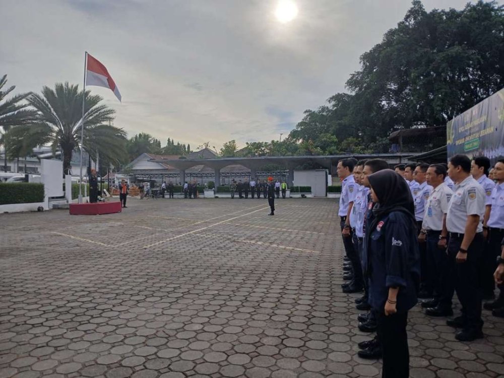 Hadapi Angkutan Lebaran 2025, PT KAI Gelar Apel Pasukan