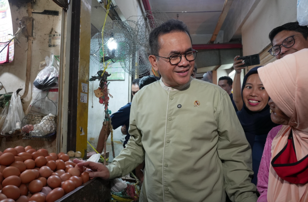 Mendag Pantau Harga di Pasar Kebon Kembang: Bapok Stabil Jelang Lebaran