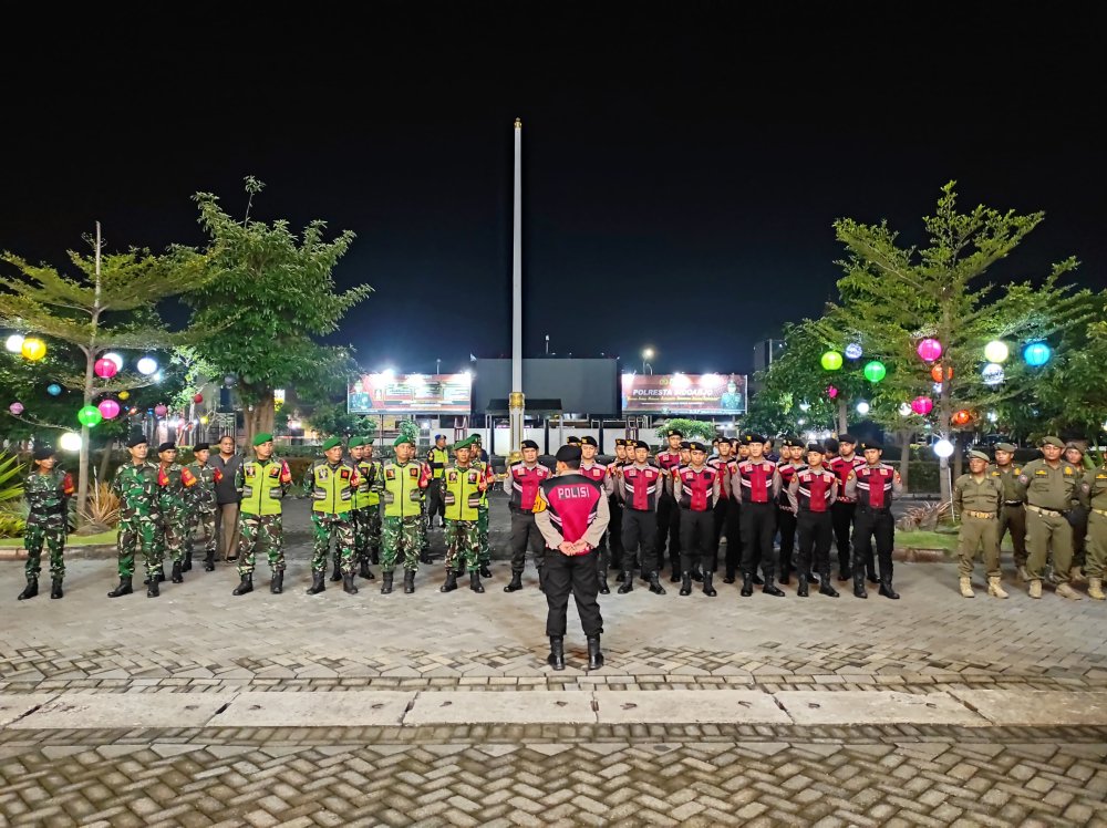 Patroli Gabungan Pastikan Keamanan di Sidoarjo Selama Bulan Ramadhan