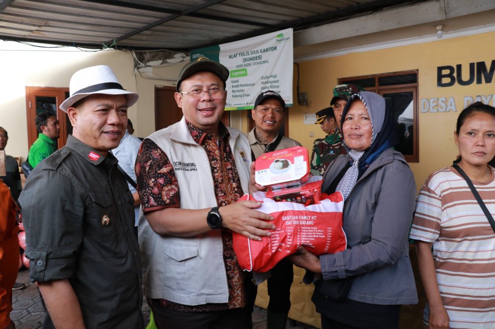 Wakil Ketua DPR RI Cucun:  Menghadapi Bencana, Keselamatan Manusia Nomor Satu