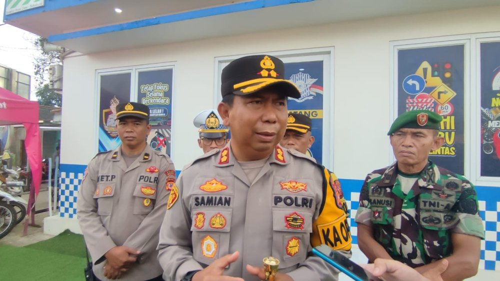 Kapolres Sukabumi Imbau Pemudik Waspada Saat Melintas Daerah Rawan Longsor