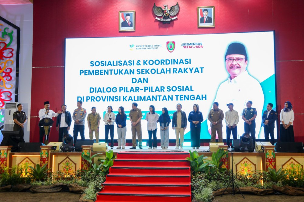 Gus Ipul Ajak Gubernur dan Bupati Wali Kota se Kalteng Hajar Kemiskinan Ekstrem