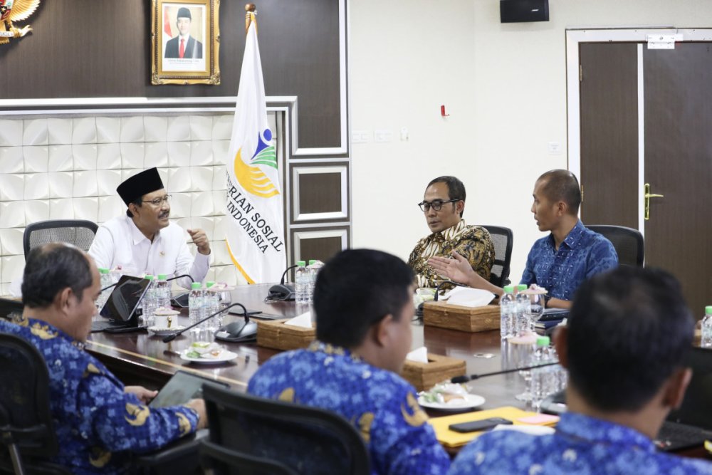 Kemensos Dukung Rencana Digitalisasi Penyaluran Bansos