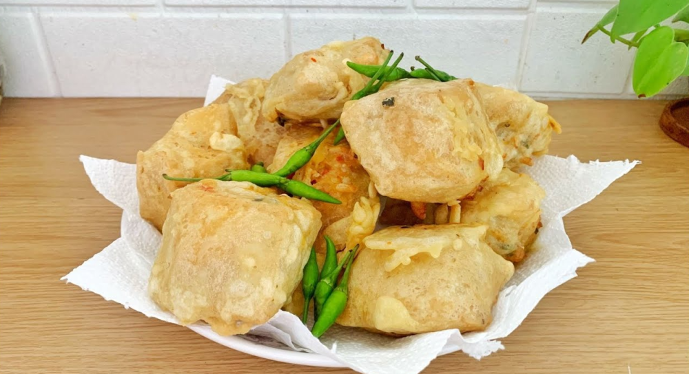 Membuat Tahu Isi Pedas yang Garing dan Gurih