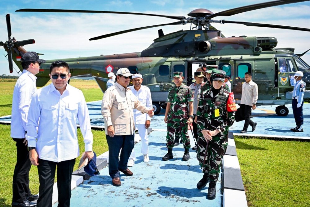 Bertolak ke Majalengka, Prabowo Akan Lakukan Panen Raya Bersama Petani di 14 Provinsi