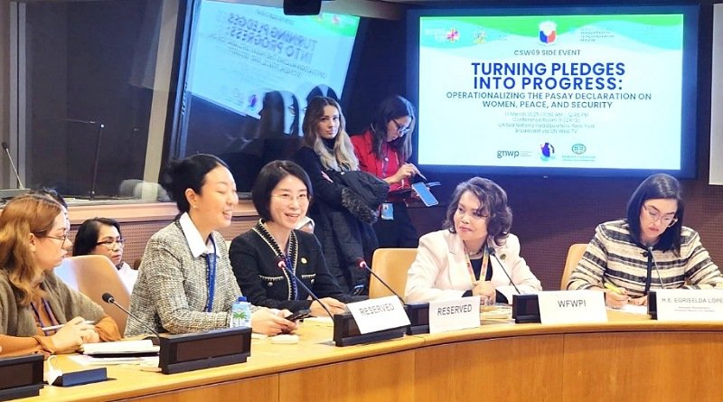 IWPG Perkuat Pendidikan Perdamaian Perempuan di UN CSW