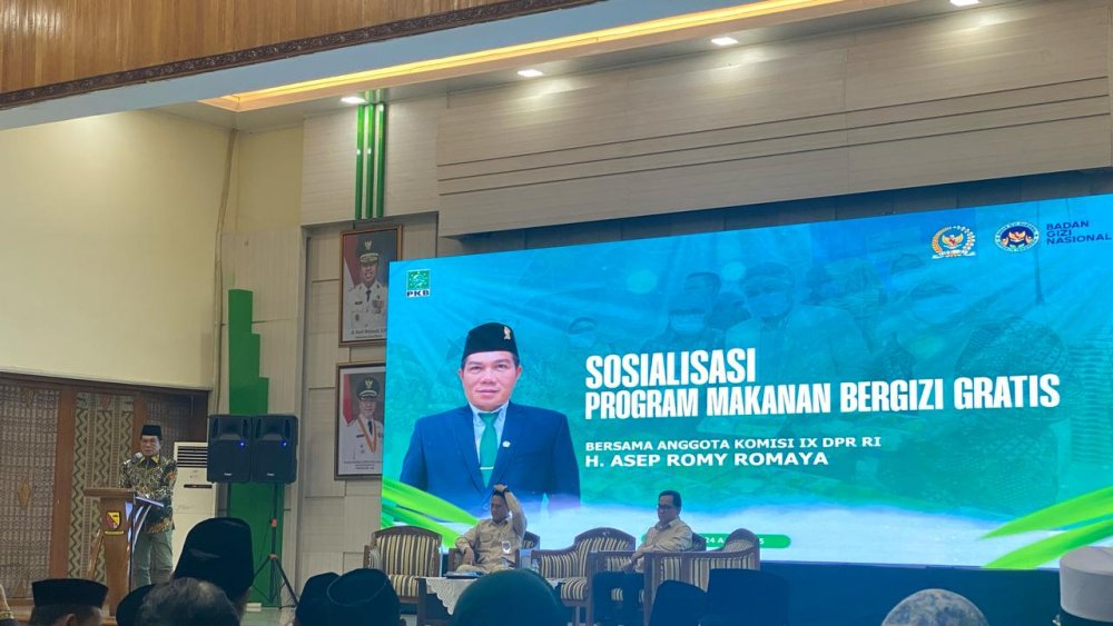 Asep Romy Romaya: Sosialisasikan Program MBG Wujud Kepedulian untuk Kesejahteraan Rakyat
