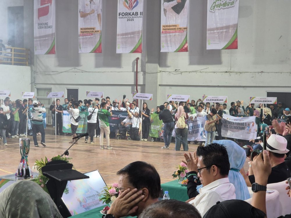 Raih Medali Terbanyak, Kontingen Kecamatan Soreang Raih Juara Umum FORKAB 2 Tahun  2025