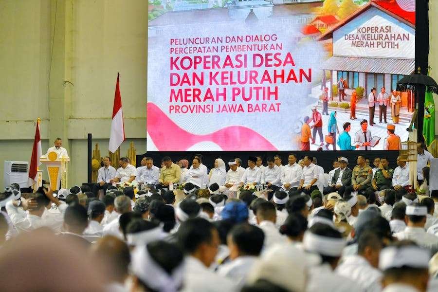 Pemprov Jabar dan Kemenko Pangan Resmikan Percepatan Pembentukan Koperasi Merah Putih, Dorong Desa Mandiri
