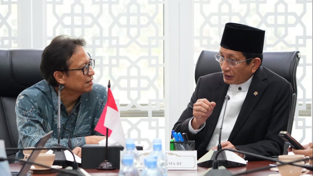 Menag dan Menkes Bahas Sosialisasi Pemeriksaan Kesehatan Gratis di Sekolah Keagamaan