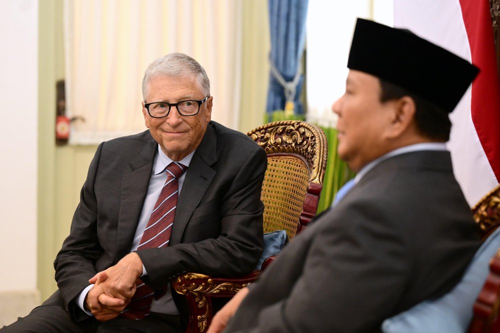 Prabowo Ajakan Bill Gates Gabung Danantara